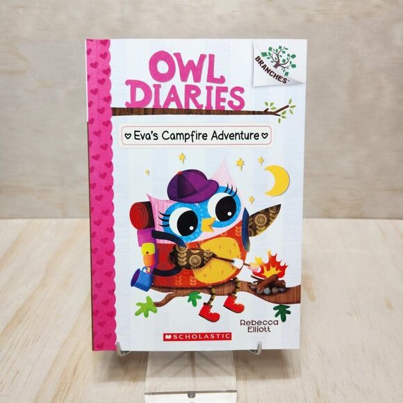 Owl Diaries Two Scholastic Chapter Books by Rebecca Elliott - Picture 2 of 5